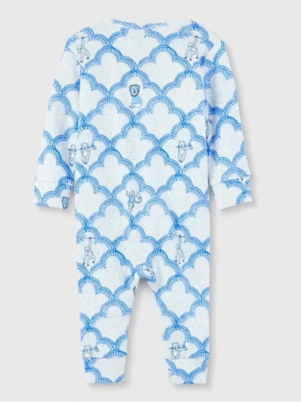 Roller Rabbit x Target Baby Geo Trellis Bodysuit, 6-9M - Blue New with tags